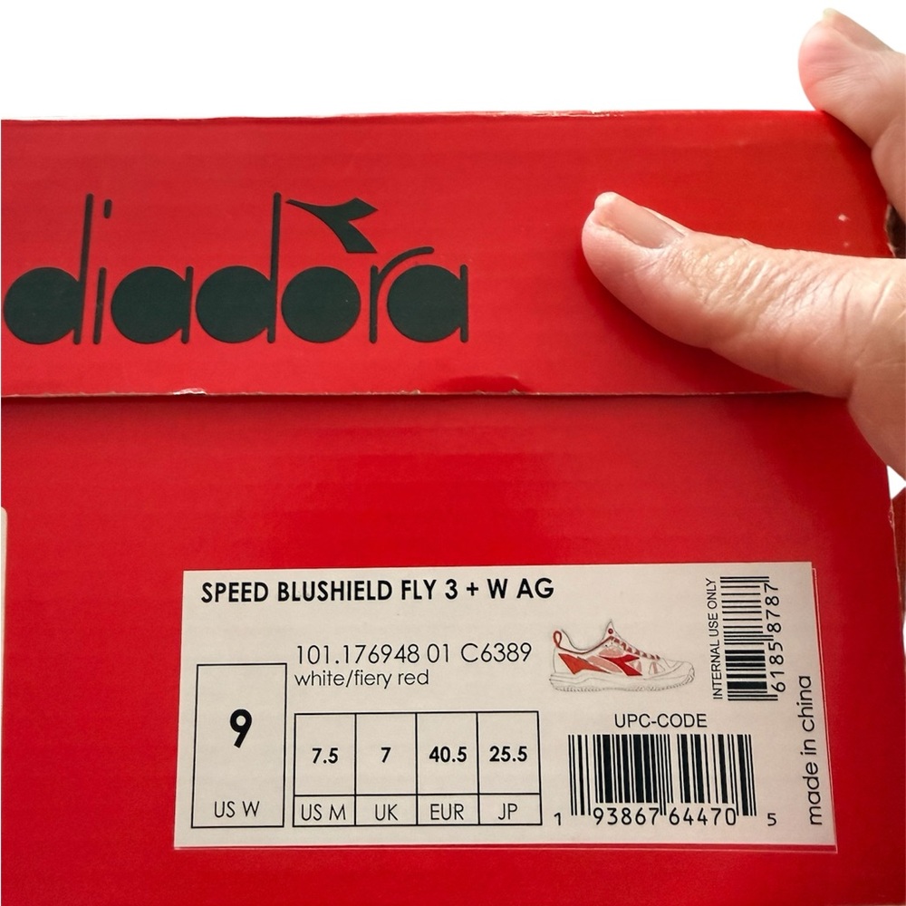 Diadora Speed Blueshield Fly 3 in Woman size 9 - Picture 10 of 11